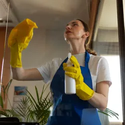 Wiping and Saniting Countertops Services